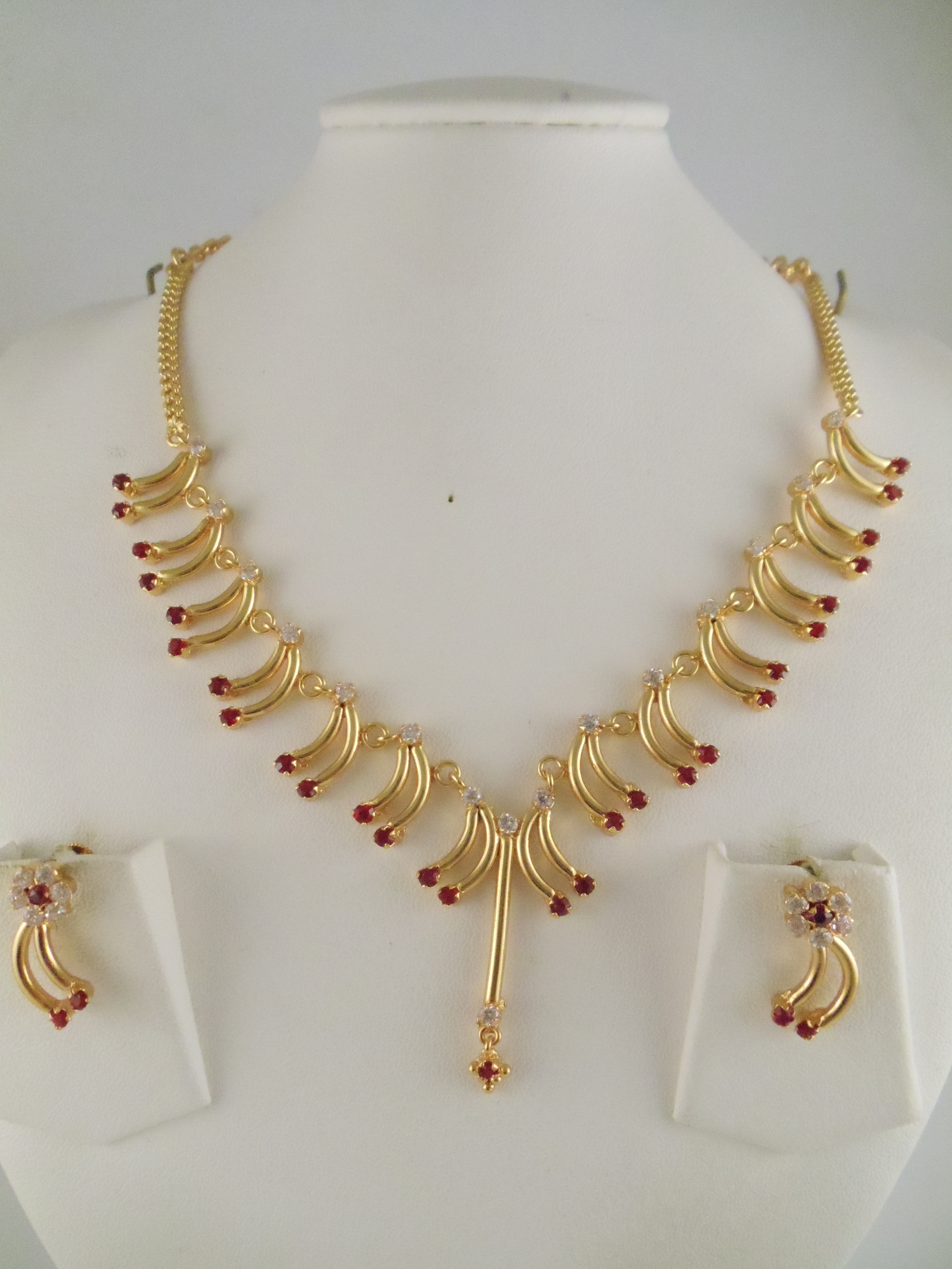 1gm Gold Jewelry Necklace Sets
