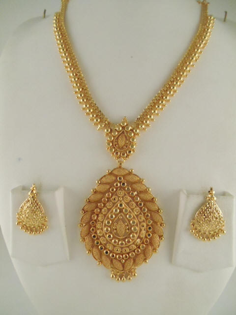 1gm Gold Jewelry Necklace Sets