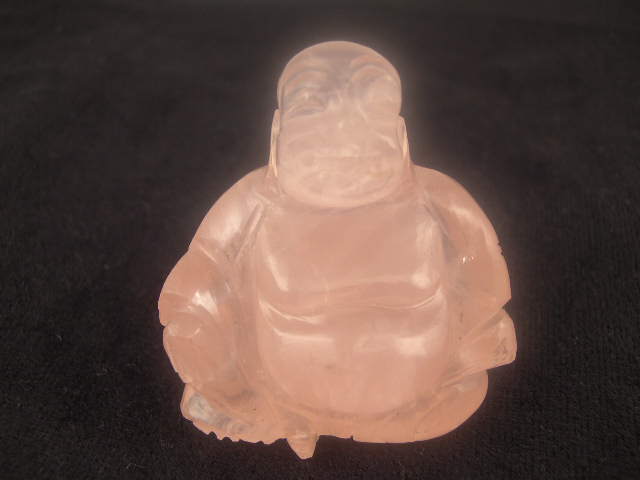 Laughing Buddha carved in gemstone