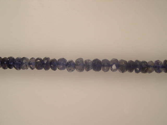Iolite Beads String